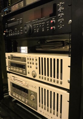 Tascam DA-88, Tascam DA-38 & Tascam DA-30 mkII. All these machines are now used for digital transfer of old tapes