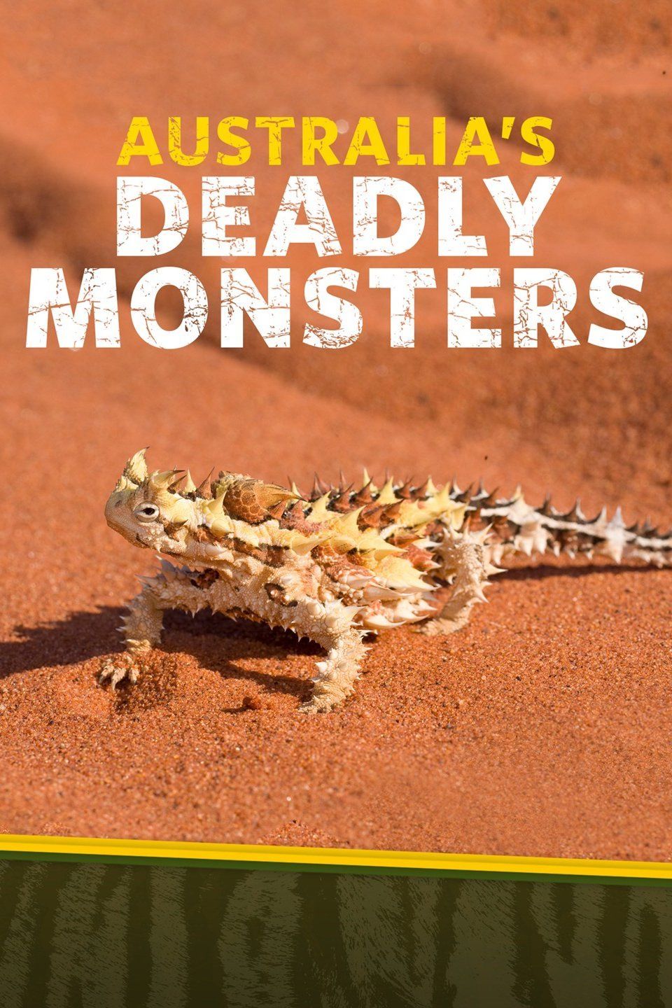 Poster for Australia's Deadly Monsters. Foley: all episodes: Infidel Studios.