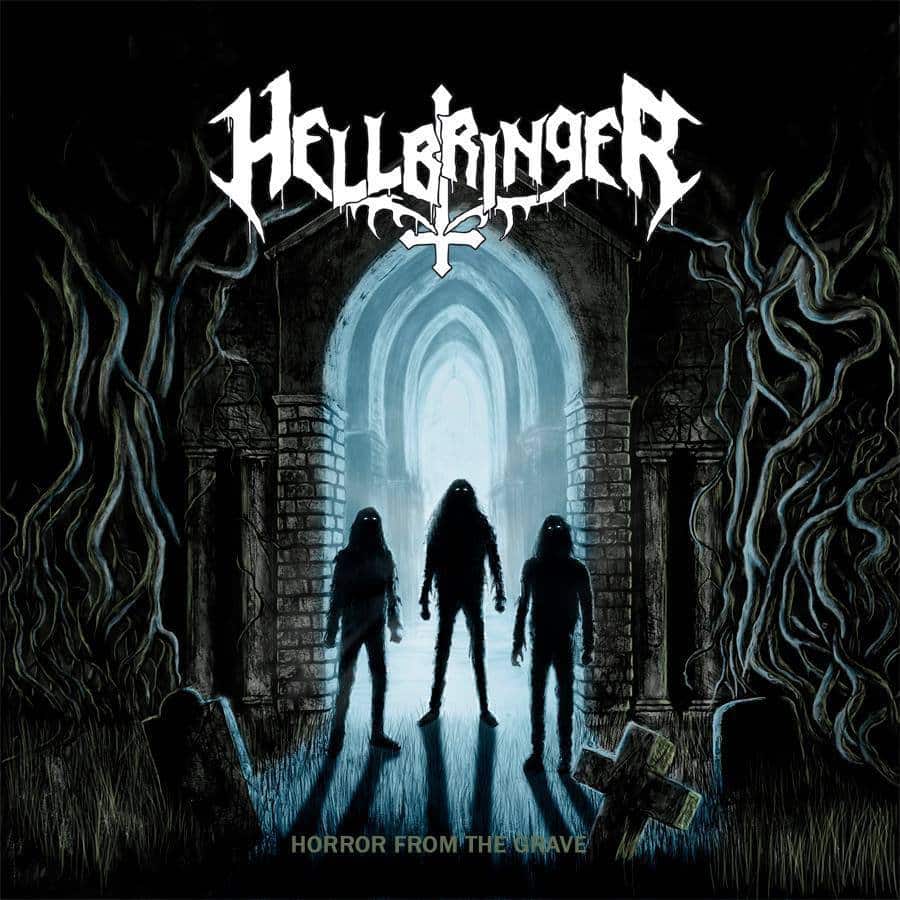 Cover art for Horror from the Grave by Hellbringer. Full record & mix: Infidel Studios