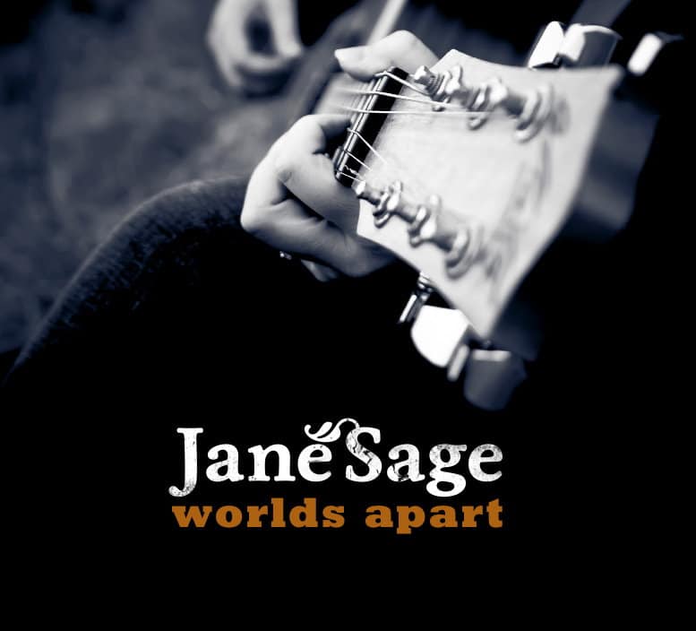 Cover art for Worlds Apart by Jane Sage. Full record & mix: Infidel Studios