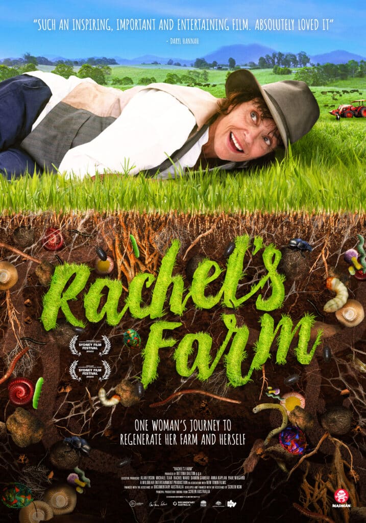 Poster for Rachels Farm. Foley: Infidel Studios.