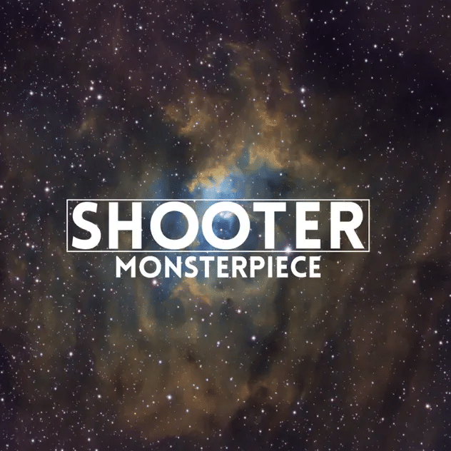 Cover art for Shooter by Monsterpiece. Full record & mix: Infidel Studios